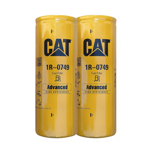 Caterpillar 1R-0749 Advanced High Efficiency Fuel Filter Multipack (Pack of 2)