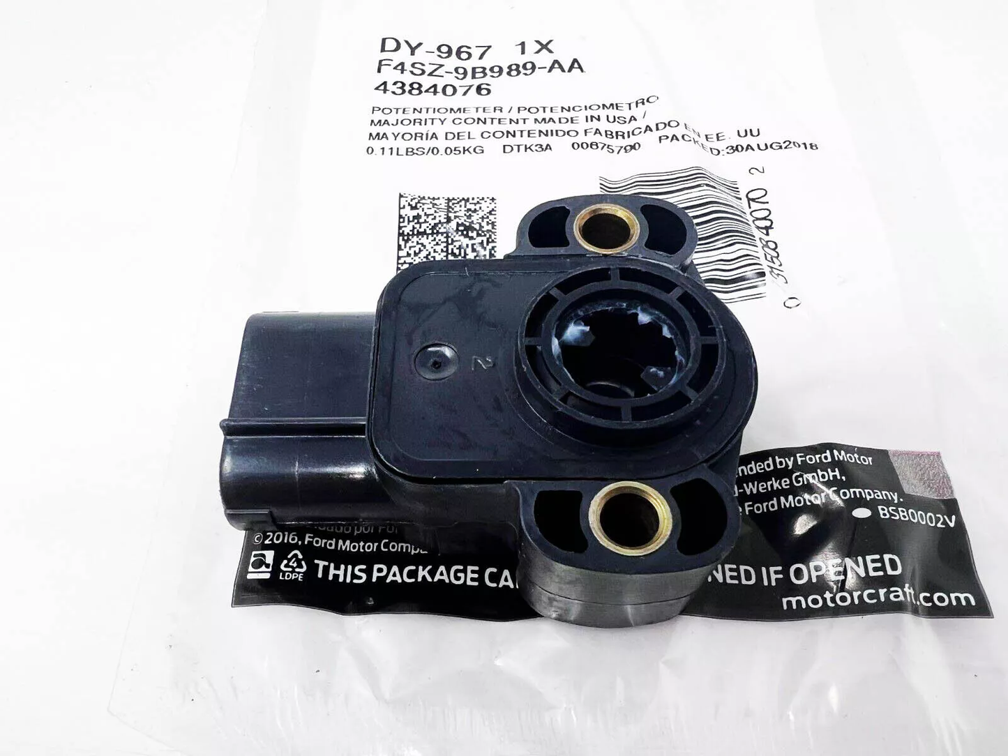 Genuine Ford DY967 DY-967 F4SZ-9B989-AA