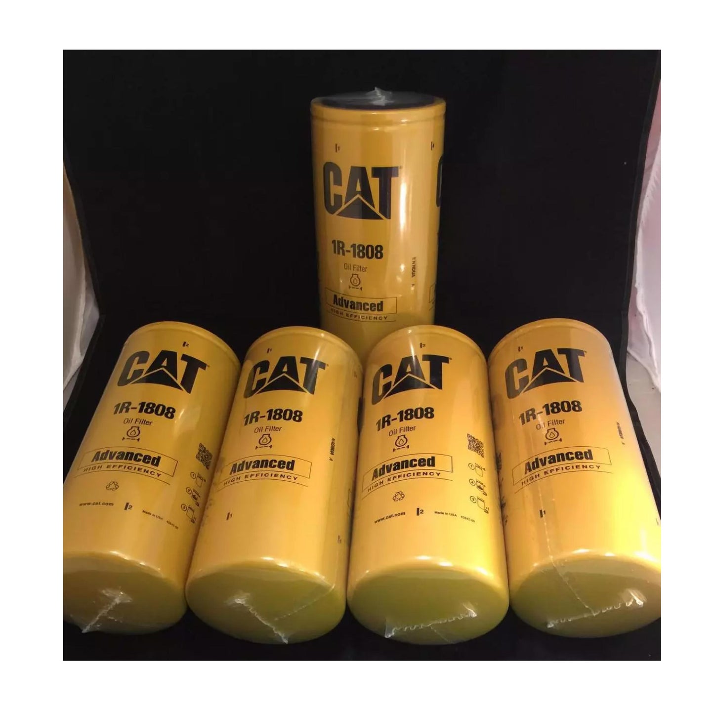 Caterpillar 1R1808 Oil Filter, 5 Pack
