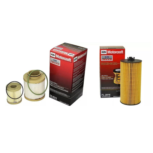 Motorcraft FD-4616 & FL-2016 Oil & Fuel Filter Set