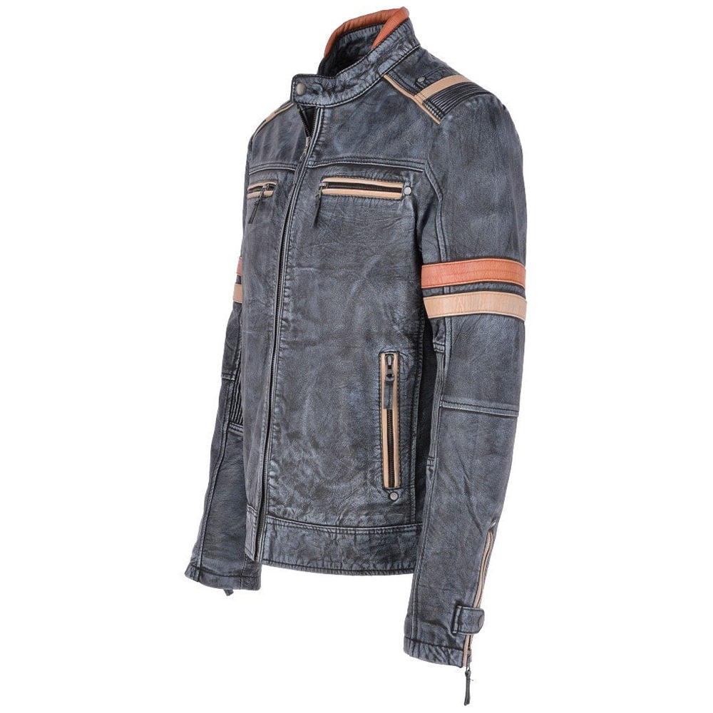 Moto Leather Jacket for Men
