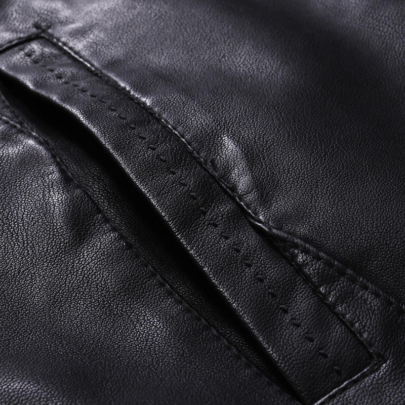 Men's Classic Black Leather Jacket – Premium Quality & Timeless Style