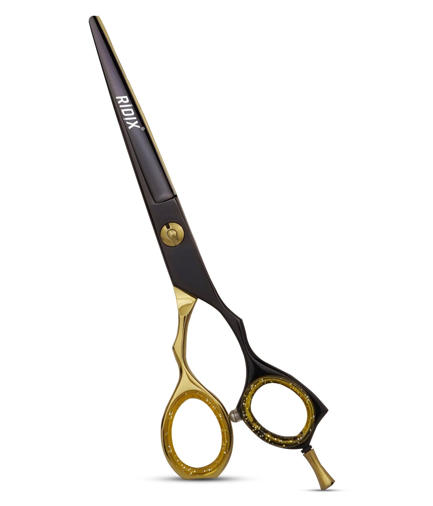 RIDIX Ergo Ring Premium Gold & black gold barber scissors