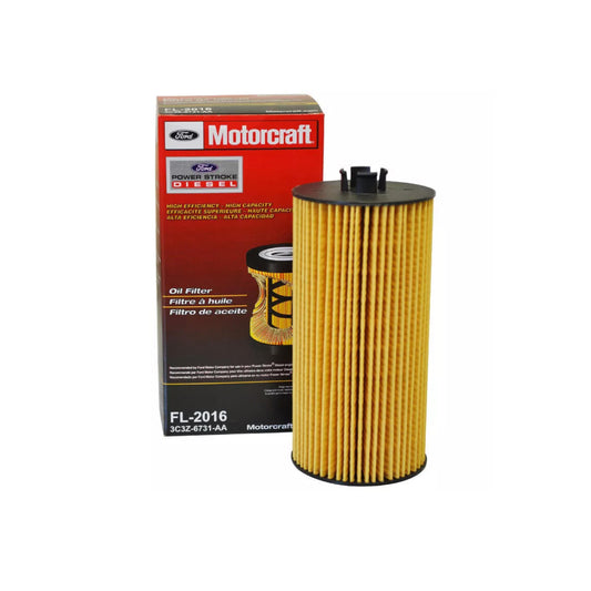 Motorcraft FL2016 Engine Oil Filter, 2003-10 Fits Ford 6.0/6.4L Diesel