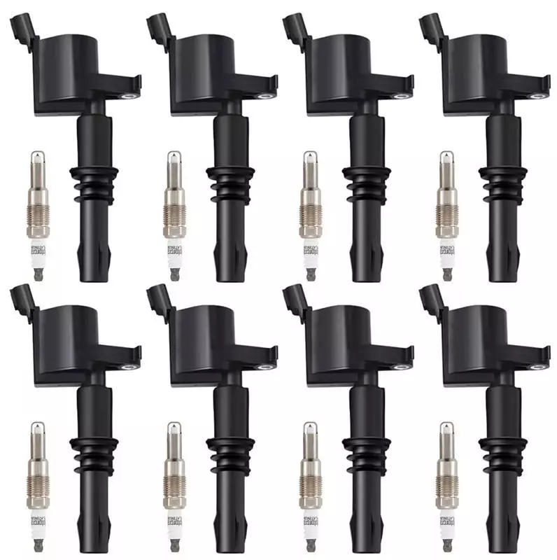 Motorcraft 8pc DG511 Ignition Coil & Spark Plug SP546