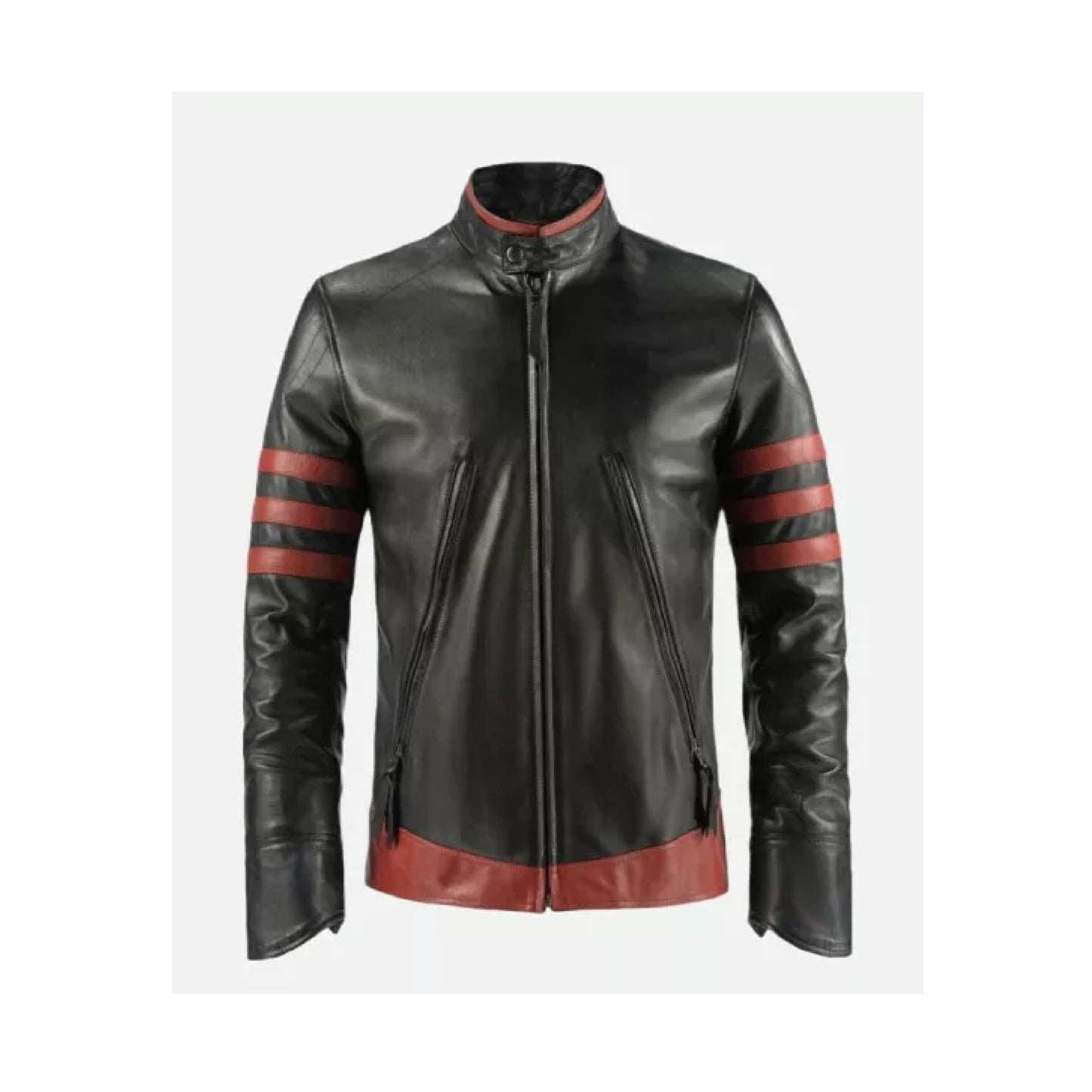 RIDIX X-Men Motorbike Style Leather Jacket Wolverine Style Leather Jacket For Men's