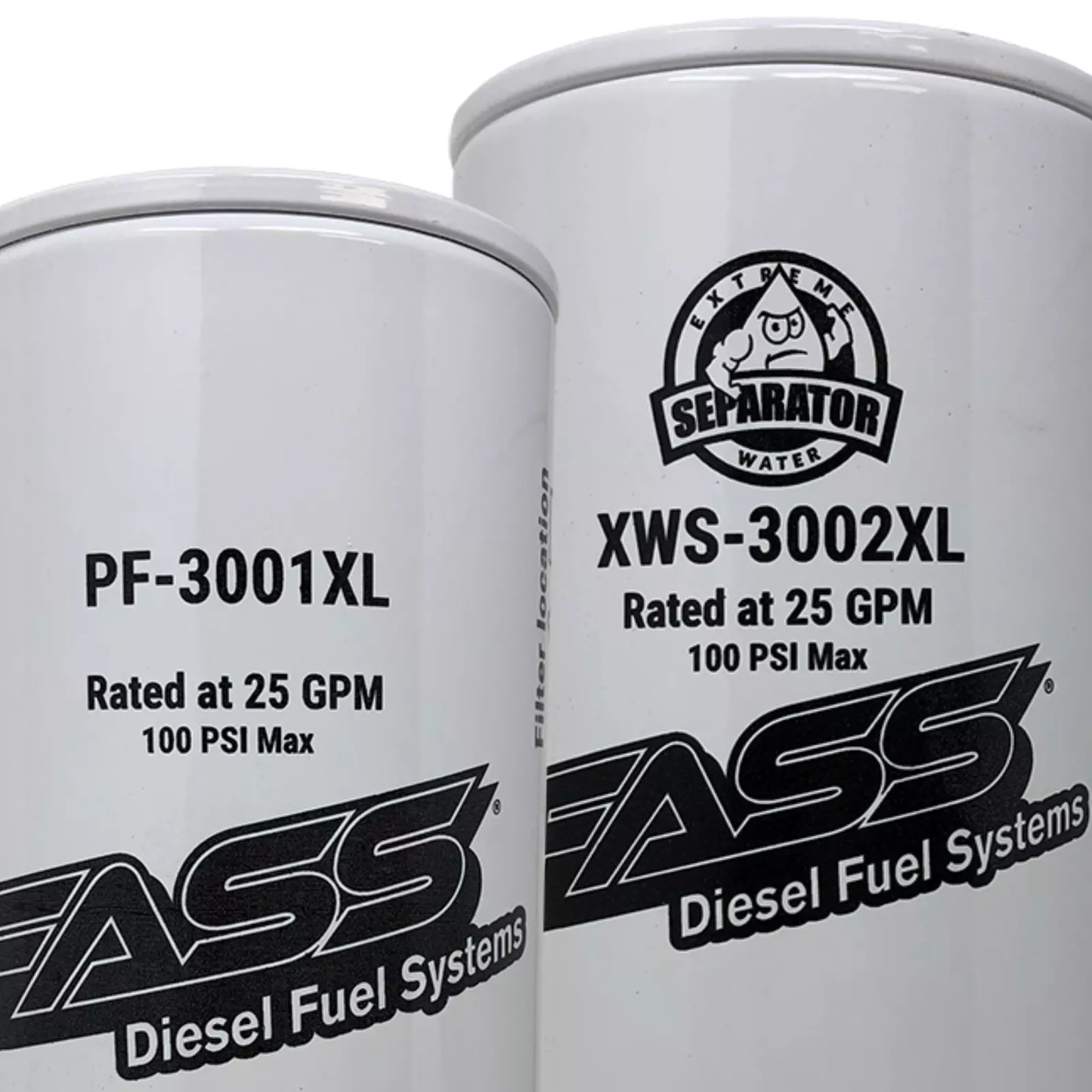 FASS Titanium Series Fuel Filter Package XWS-3002XL / PF-3001XL Set of 6