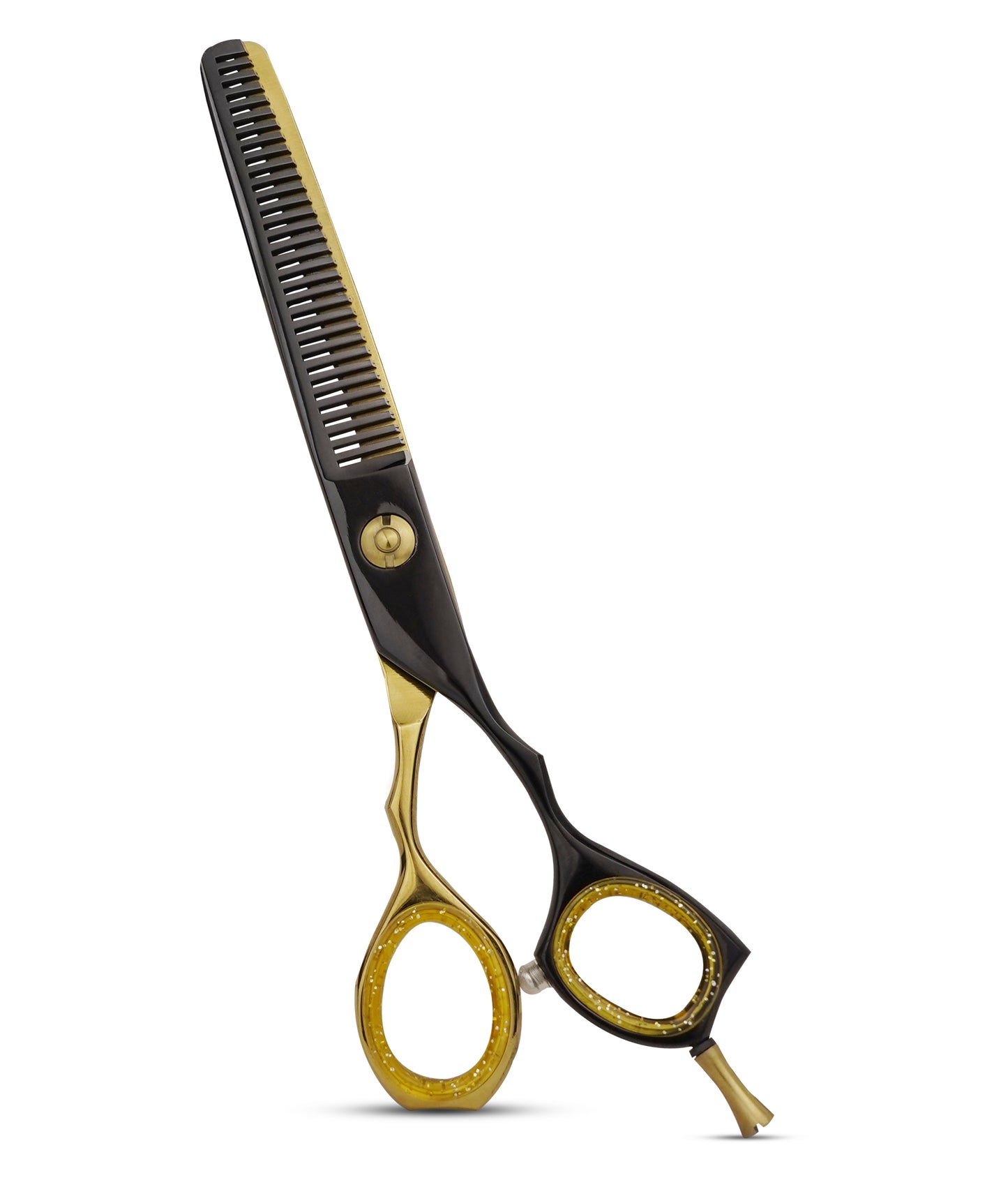 RIDIX ERGO RING Professional Gold & Black Gold Thinning scissors
