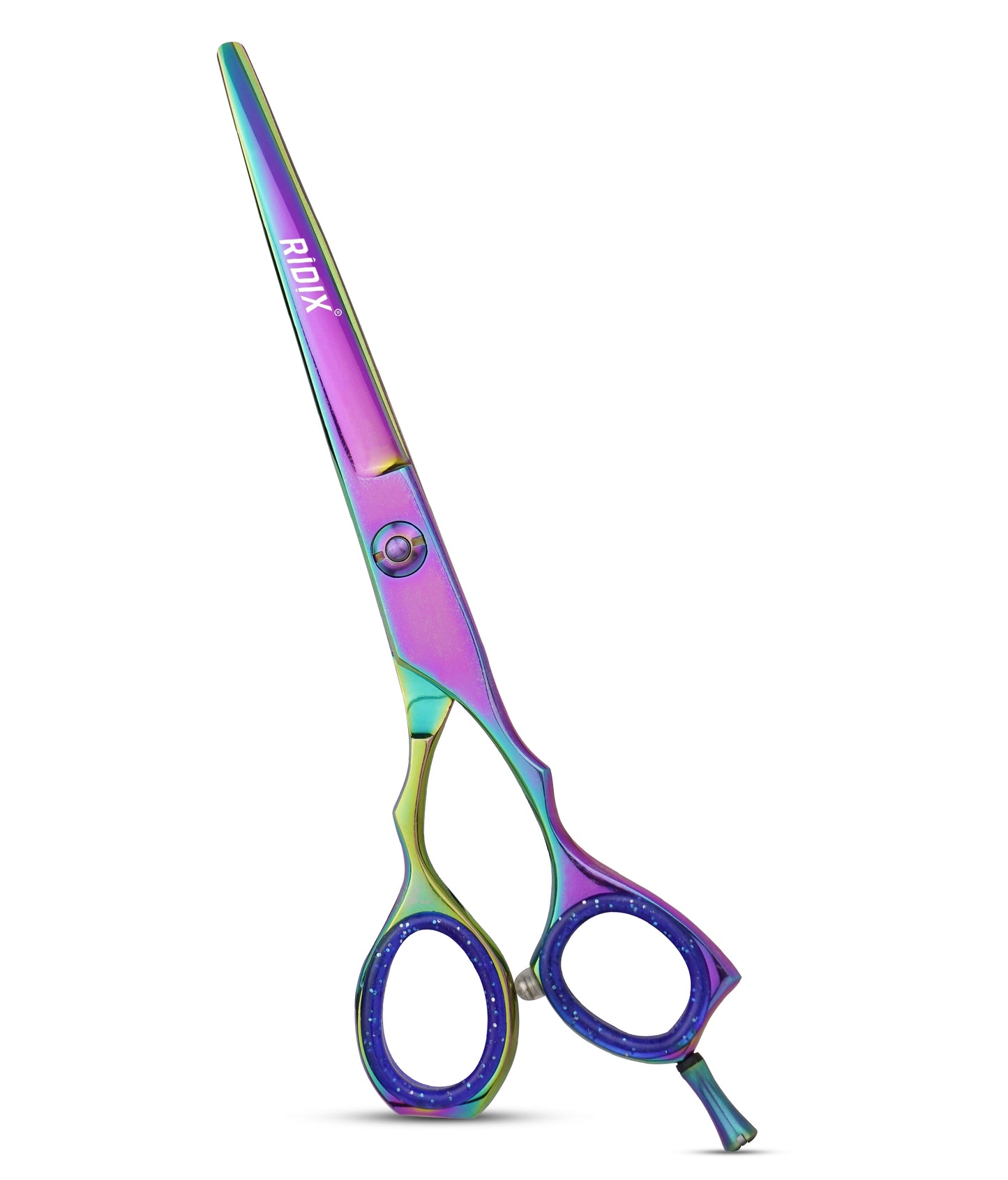 RIDIX Ergo Ring Professional Blue & Multi colors Barber scissors