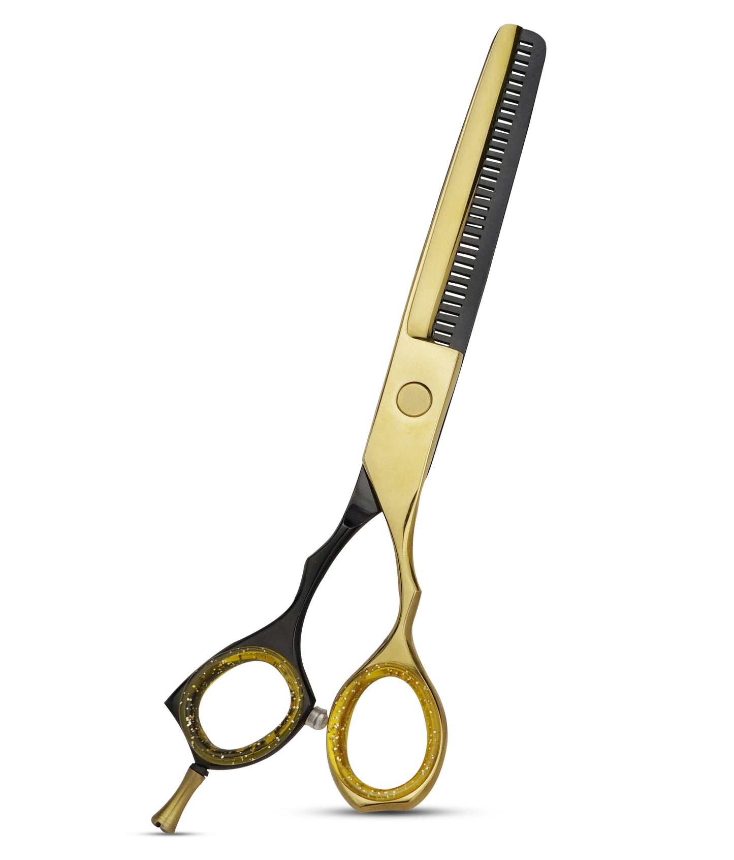 RIDIX ERGO RING Professional Gold & Black Gold Thinning scissors