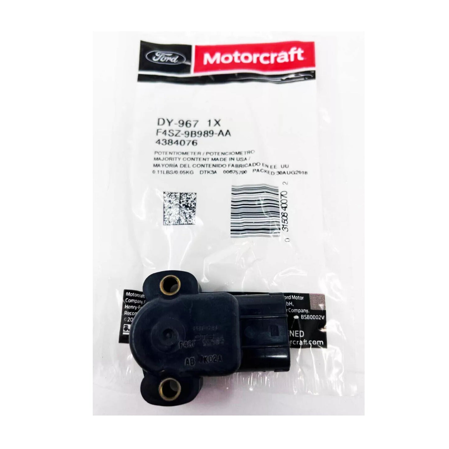 Genuine Ford DY967 DY-967 F4SZ-9B989-AA