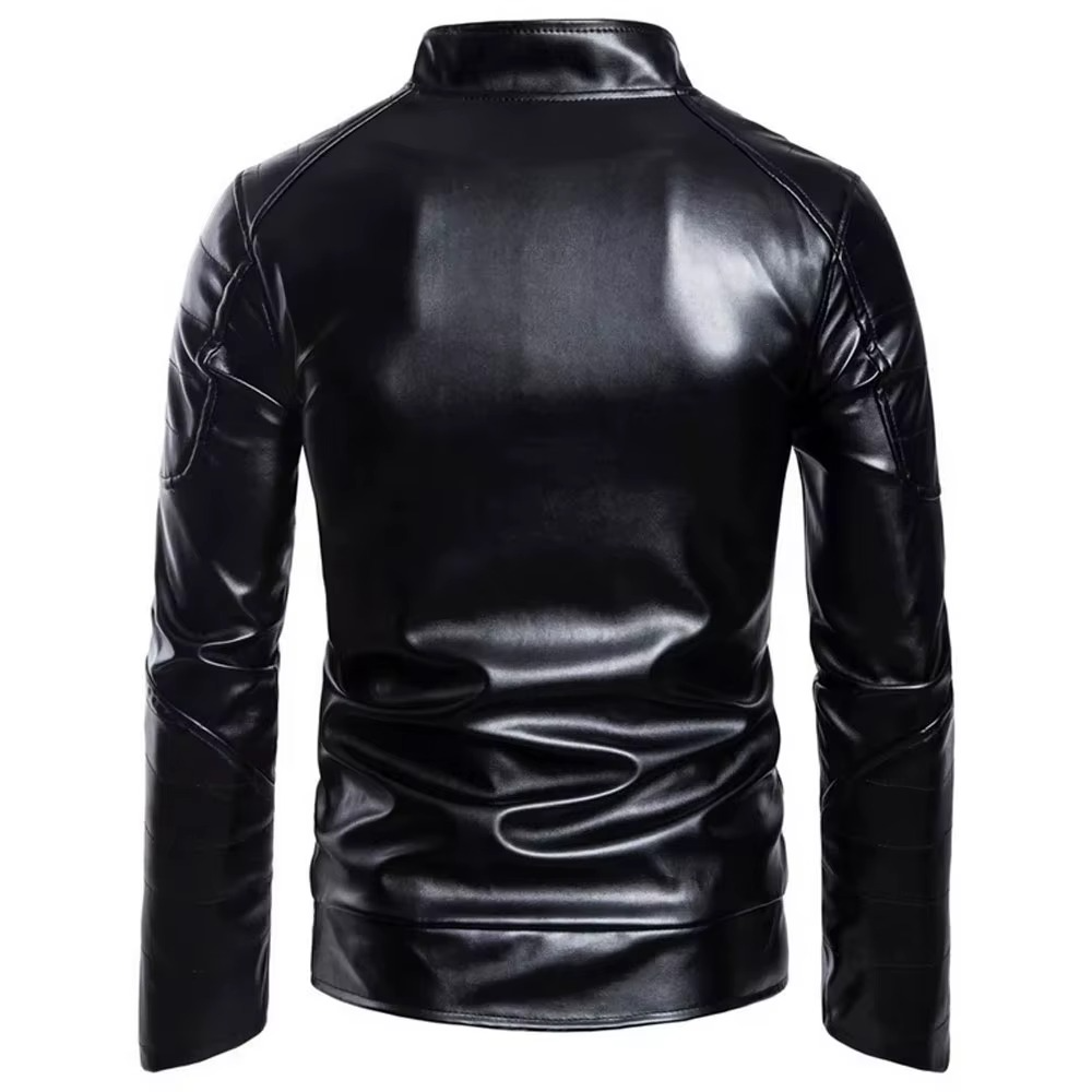 Classic Black Genuine Leather Jacket