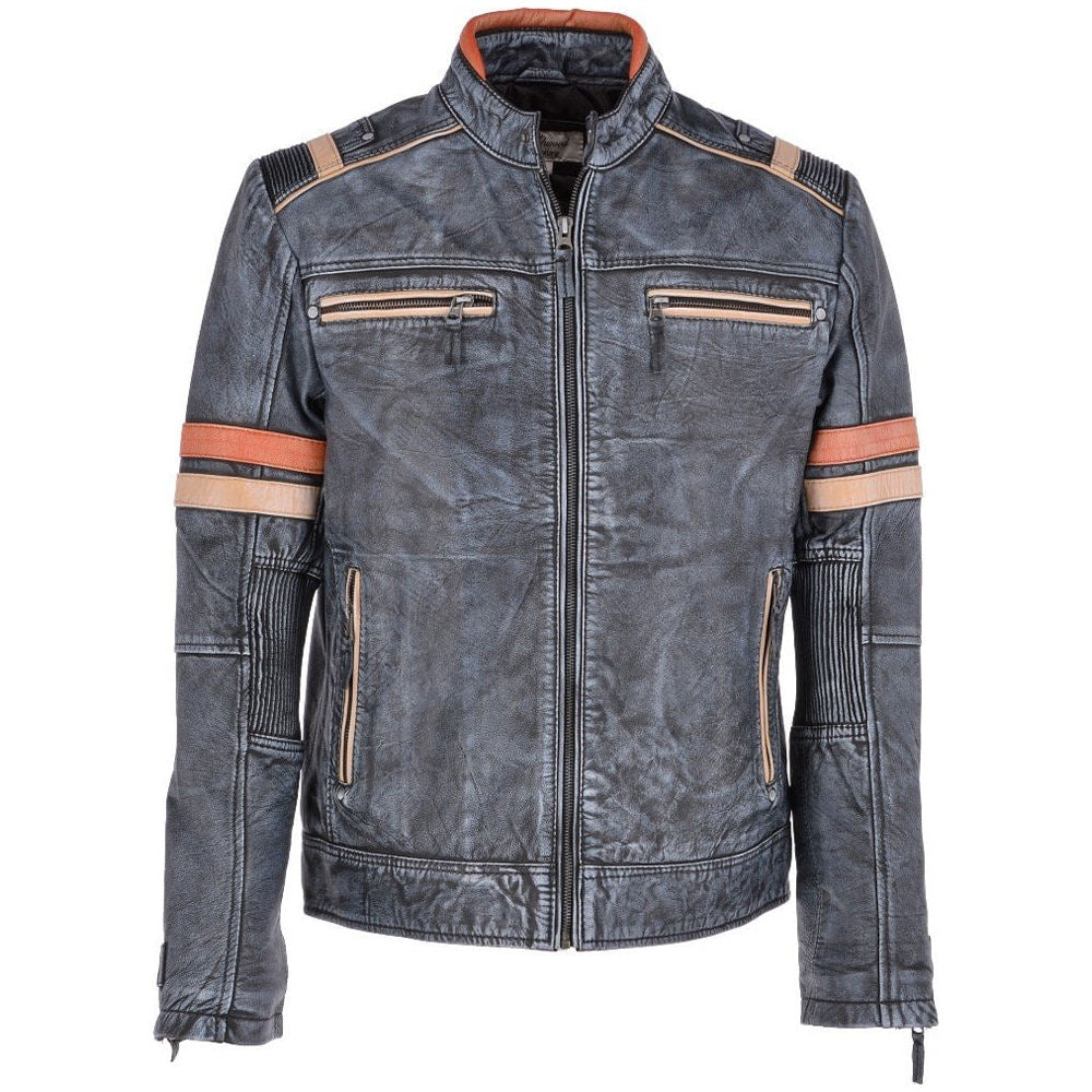 Moto Leather Jacket for Men