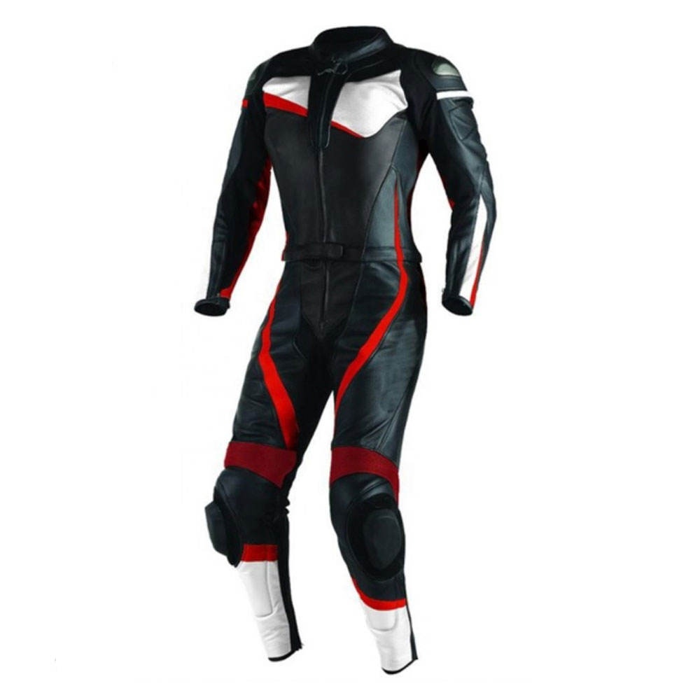 New Design Custom Motorbike Black Motorbike Suits Motorcycle Leather Racing Suit