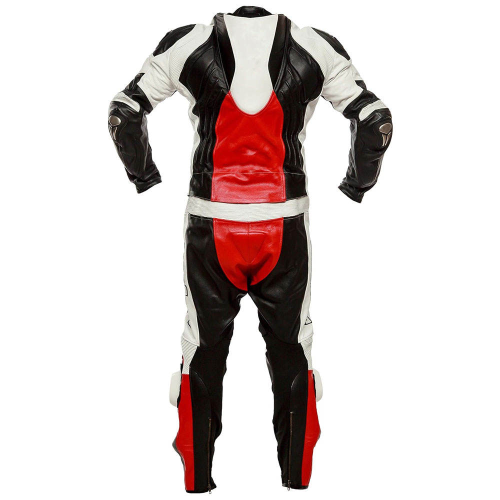 Durable Genuine Leather Motorbike Jacket Suits Leather Motorbike Suits