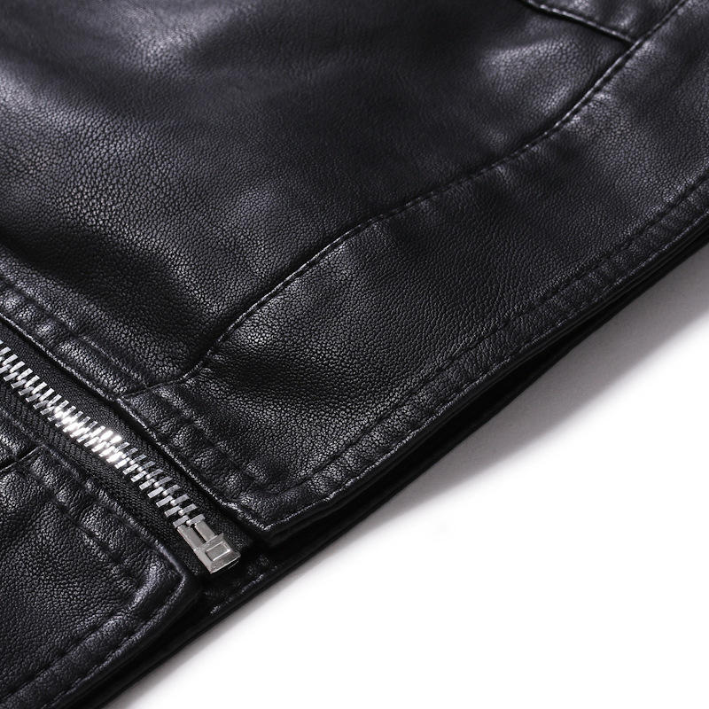 Men's Classic Black Leather Jacket – Premium Quality & Timeless Style