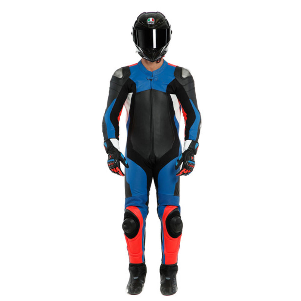 Genuine Leather Motorbike Suit High Quality Protection Motorcycle Auto Racing Wear Suit