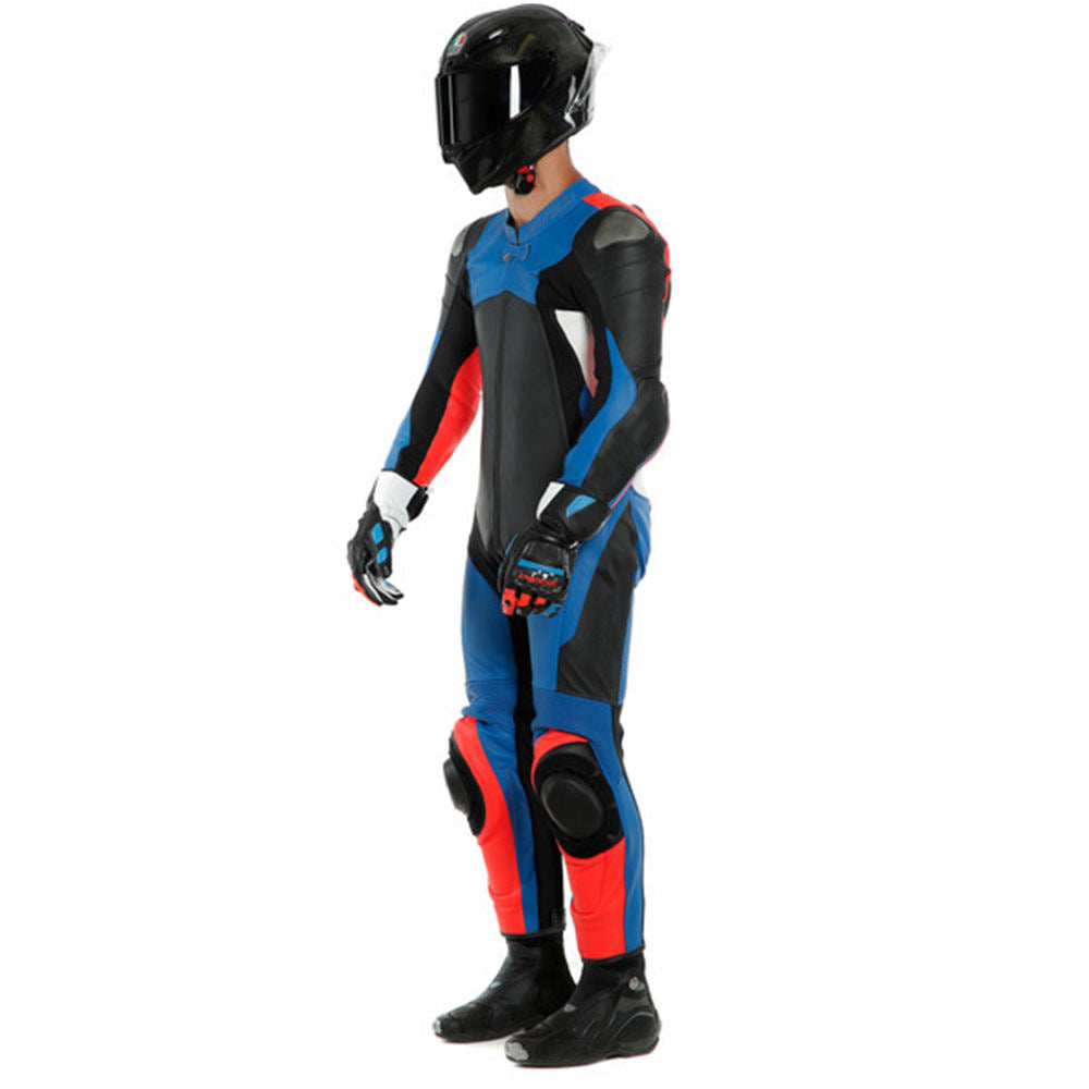 Genuine Leather Motorbike Suit High Quality Protection Motorcycle Auto Racing Wear Suit