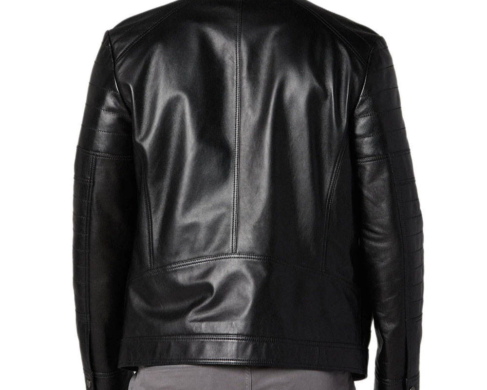 Premium Black Leather Jacket for Men – Stylish & Durable