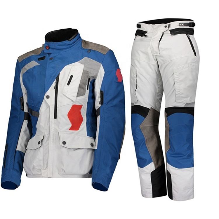 Motorcycle Suit Motorbike Cordura Pant and Jacket Motorcycle Race Suite Rain Suits Sets