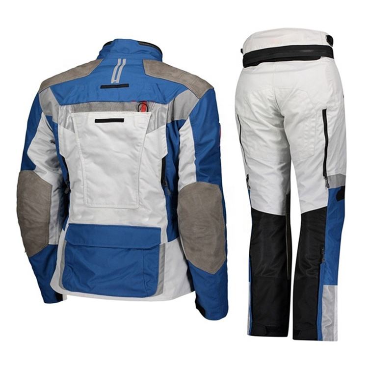 Motorcycle Suit Motorbike Cordura Pant and Jacket Motorcycle Race Suite Rain Suits Sets