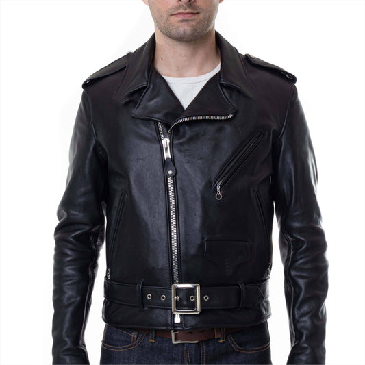 Premium Black Moto Leather Jacket – Modern Biker Style