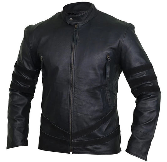 Premium Black Leather Motorcycle Jacket