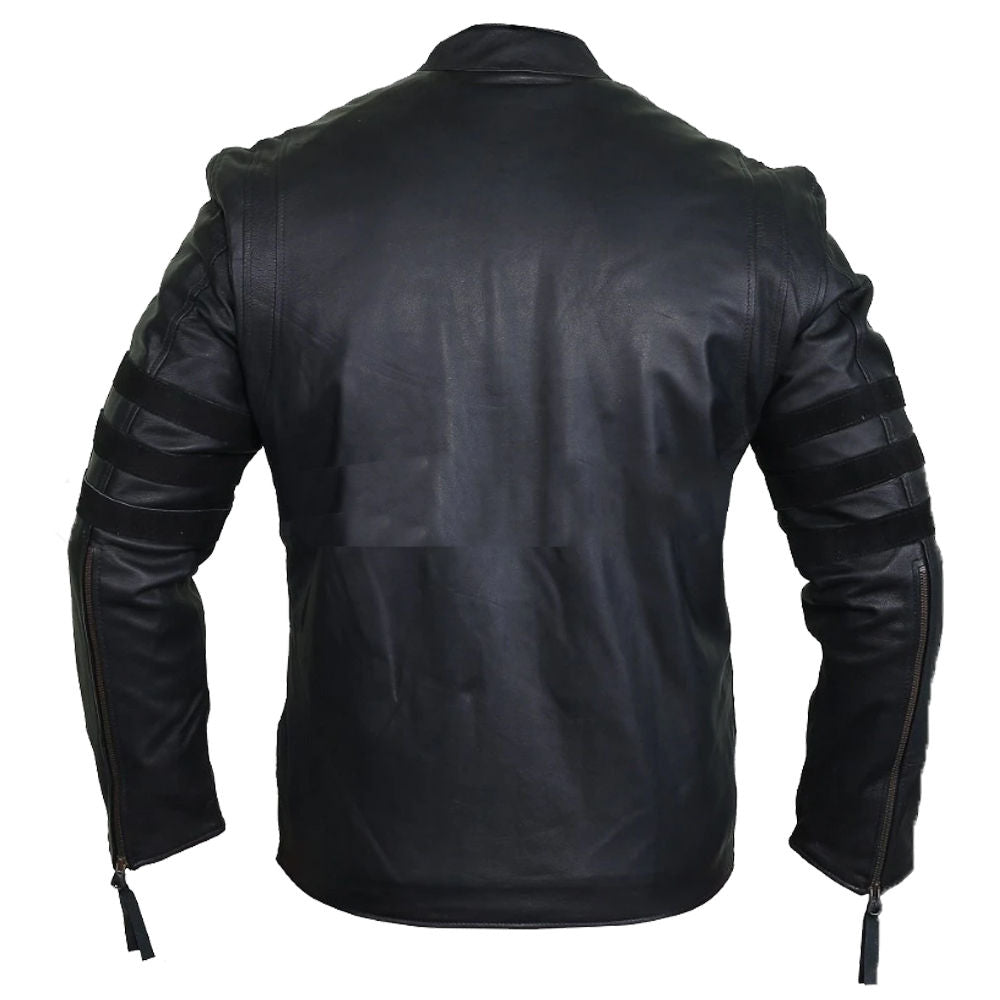 Premium Black Leather Motorcycle Jacket