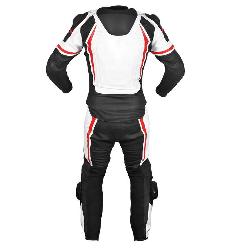 Genuine Leather Racing Suit, Motorcycle Waterproof Biker Suits, Motorbike Leather Suits