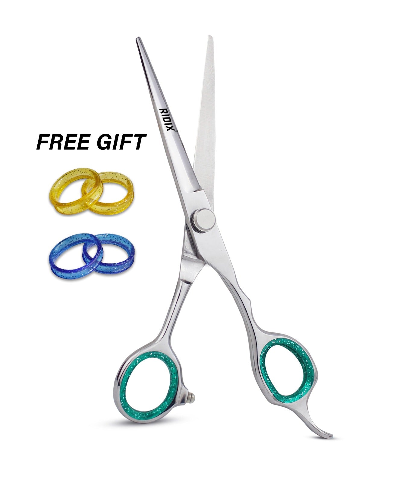RIDIX Professional & Premium Barber Scissor Nova Curl 440C