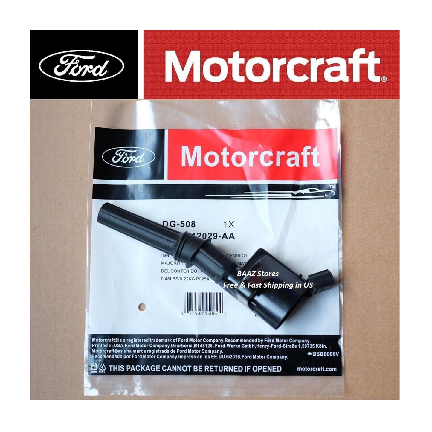 Motorcraft DG508 Ignition Coil