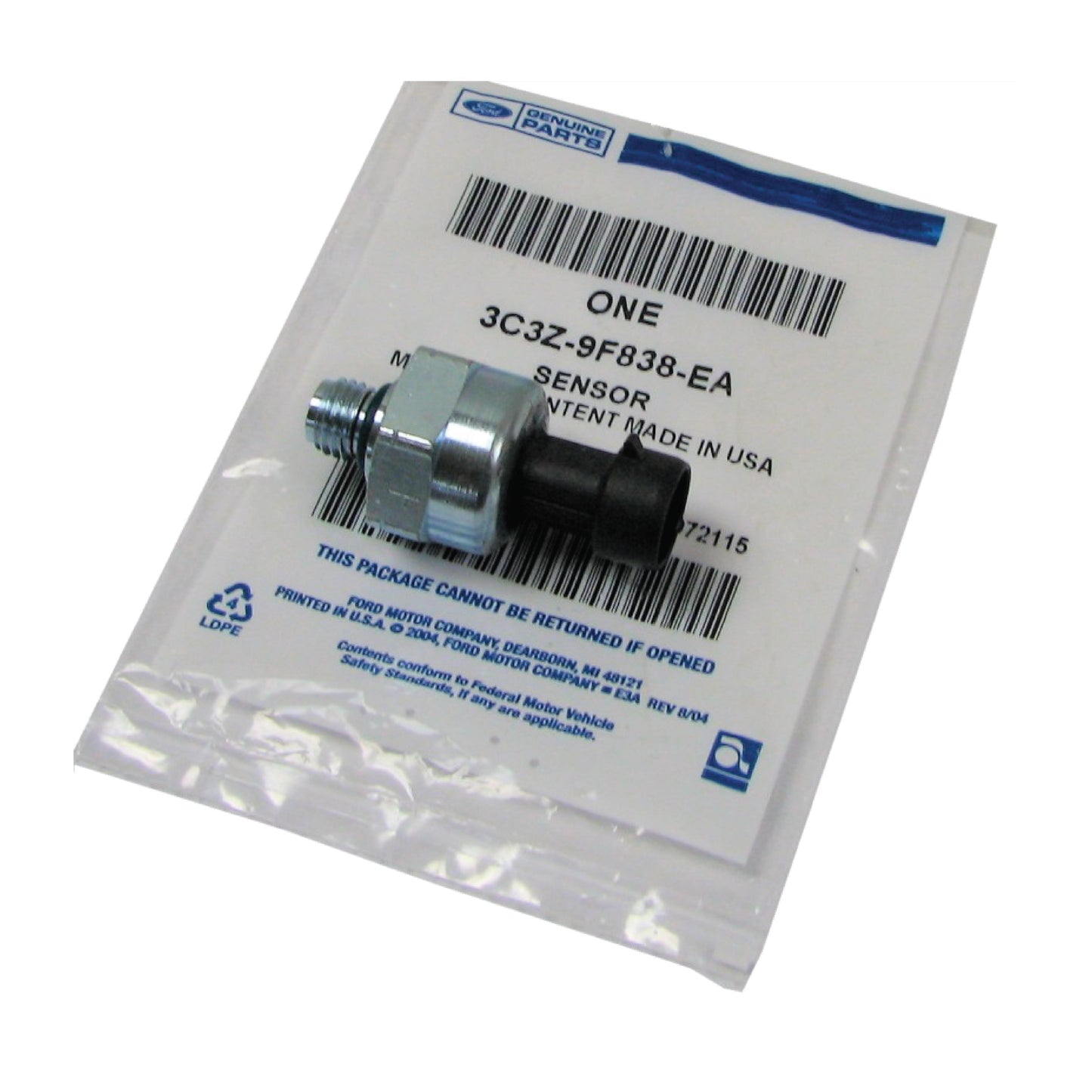 Ford Genuine Ford 3C3Z-9F838-EA Fuel Injection Pressure Sensor