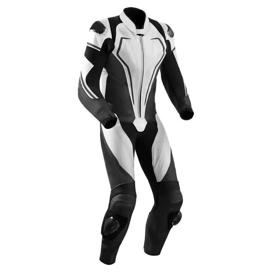 Waterproof Feature Genuine Leather Motorbike Suits