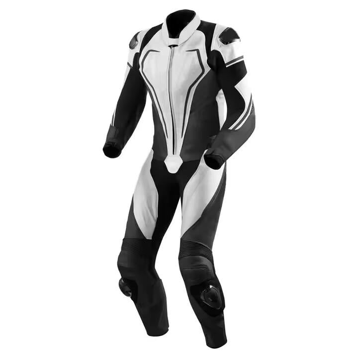 Waterproof Feature Genuine Leather Motorbike Suits