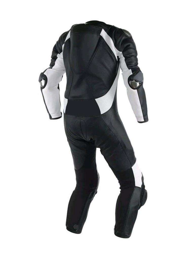 Motorbike Race Suit, Cowhide Leather Motorbike Race Suit